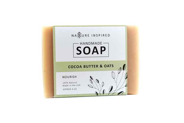 COCOA BUTTER & OATMEAL 4oz BAR SOAP